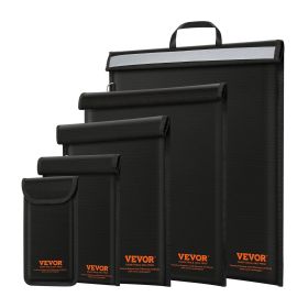 VEVOR Faraday Bag, 4 Pack Faraday Pouch Set for Laptop(16.9x15), Tablet(13x10.2), Phone(7.9x4.7) & Radio(10.6x7.9)