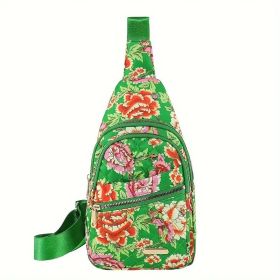 Lightweight Crossbody Sling Bag - Adjustable Strap, Zip Closure, Perfect For Travel, Sports & Hiking (Option: Style21)