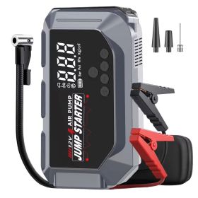 Car Battery Starter With Air Compressor 150PSI With Digital Tire Inflator 12V Car Battery (Option: K3)