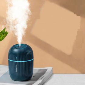 Humidifier Household Bedroom Small Mini Air Aromatherapy Purification Sprayer Water Replenishing Instrument USB Air Conditioning (Color: Y BLUE)