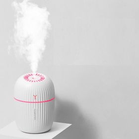 Humidifier Household Bedroom Small Mini Air Aromatherapy Purification Sprayer Water Replenishing Instrument USB Air Conditioning (Color: Y WHITE)