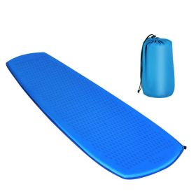 Hiking Outdoor Camping Lightweight Portable Sleeping Pad (Color: light blue, Type: Sleeping Pad)