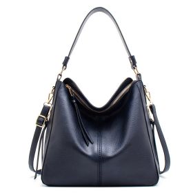 Hobo Bags Women High Capacity Handbags Fahsion Commuting Crossbody Shoulder Bag Shopping Totes (Color: Blue)